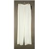 Image 1 : WOMEN'S WHITE/ SHEER DRESS PANTS; SIZE LRG