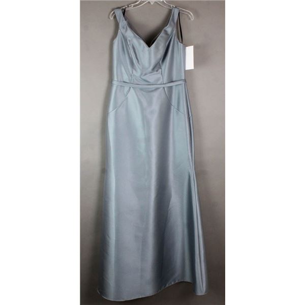 STEEL BLUE SORELLA VITA FORMAL DESIGNER DRESS