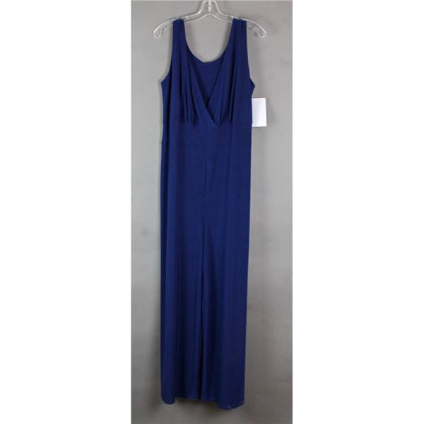 NAVY BLUE JULIA IMPLEX DESIGNER FORMAL DRESS;