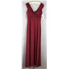 Image 1 : WINE RED SORELLA VITA  DESIGNER FORMAL DRESS;