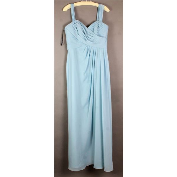 PALE TURQUOISE SORELLA VITA  DESIGNER FORMAL DRESS