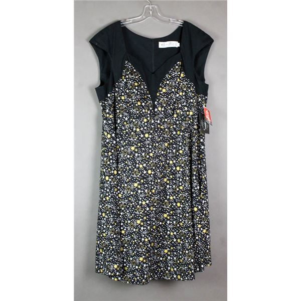 BLACK/ GOLD/ WHITE STARS CHERRY VELVET DESIGNER