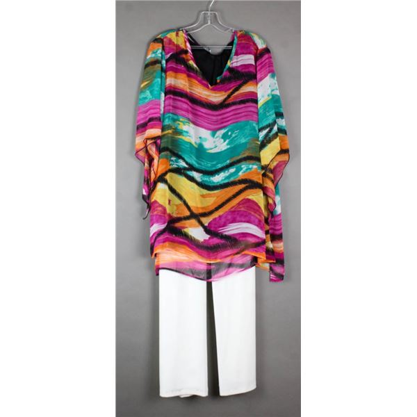 COLORFUL MIA MORE DESIGNER 2PC FORMAL OUTFIT;