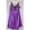 Image 1 : PLUM PURPLE LACE VENUS FORMAL DESIGNER DRESS;