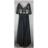 Image 1 : BLACK/ LACE JOLENE FORMAL DESIGNER DRESS;
