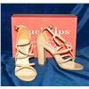 Image 1 : TOUCH UPS NUDE 3 1/4" STRAPPY HIGH HEEL SANDAL