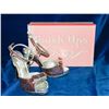 Image 1 : TOUCH UPS PINK MULTI COLOR 4" HIGH HEELS;