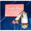 Image 1 : TOUCH UPS MULTI COLOR 4" PEEP TOE HIGH HEELS;