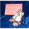 Image 1 : TOUCH UPS MULTI COLOR 4" PEEP TOE HIGH HEELS;