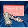 Image 1 : TOUCH UPS SILVER WEDGE HEEL FORMAL STRAPPY SANDAL