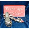 Image 1 : TOUCH UPS SILVER WEDGE HEEL FORMAL STRAPPY SANDAL