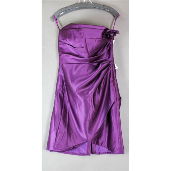 PURPLE VENUS FORMAL DESIGNER DRESS;