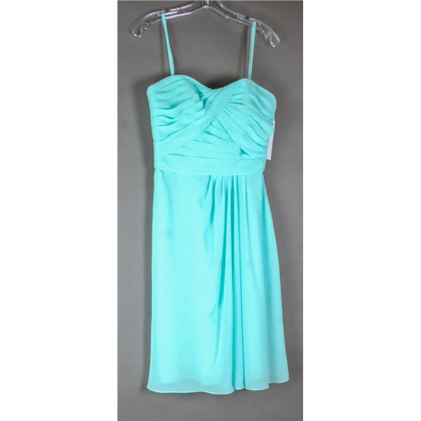 AQUA SORELLA VITA FORMAL DESIGNER DRESS;