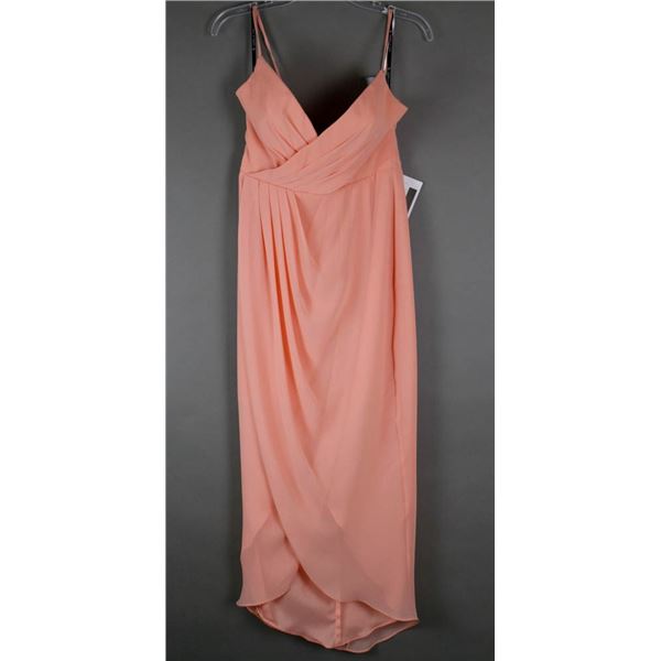 CORAL SORELLA VITA FORMAL DESIGNER DRESS;