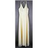 Image 1 : PALE YELLOW ADA JAMES FORMAL DESIGNER DRESS;
