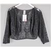 Image 1 : BLACK LACE DK FASHION WOMEN'S FORMAL JACKET;