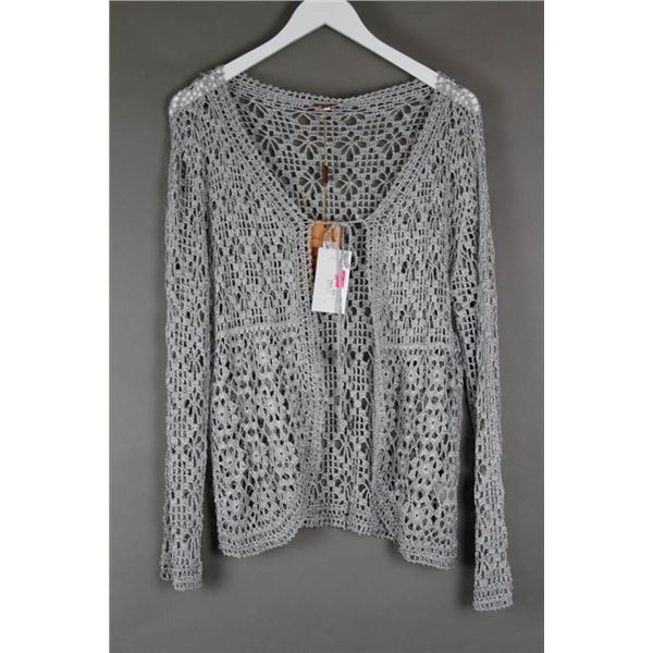 SILVER/ GRAY LACE JEUNE JEUNESSE WOMEN'S FORMAL