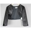 Image 1 : BLACK SATIN DAVINCI WOMEN'S FORMAL JACKET;