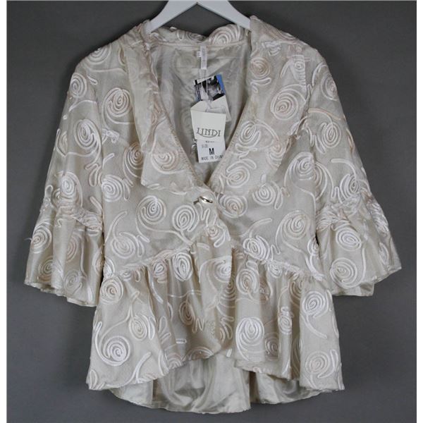CREAM ALISON SHERI WOMEN'S FORMAL JACKET;