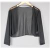 Image 1 : BLACK SHEER JOLENE WOMEN'S FORMAL JACKET;
