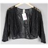 Image 1 : BLACK LACE DK FASHION WOMEN'S FORMAL JACKET;