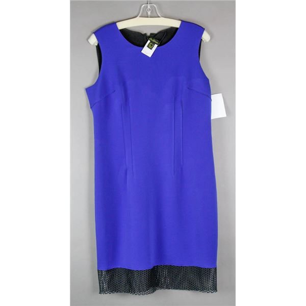 ROYAL BLUE CARTISE FORMAL DESIGNER DRESS W