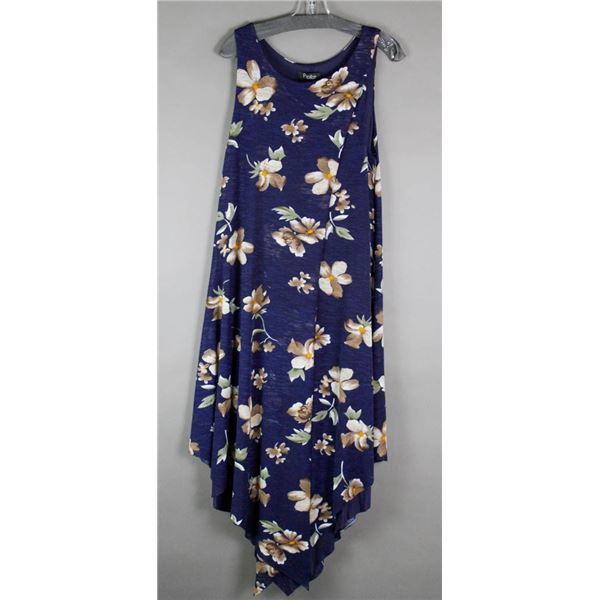 BLACK FLORAL PAPILLION FORMAL DESIGNER DRESS;