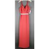 Image 1 : RED W/ WHITE SASH SORELLA VITA FORMAL DESIGNER