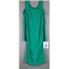 Image 1 : GREEN CARTISE FORMAL DESIGNER DRESS; SIZE 10-