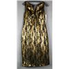 Image 1 : BLACK & GOLD JS GROUP FORMAL DESIGNER DRESS;
