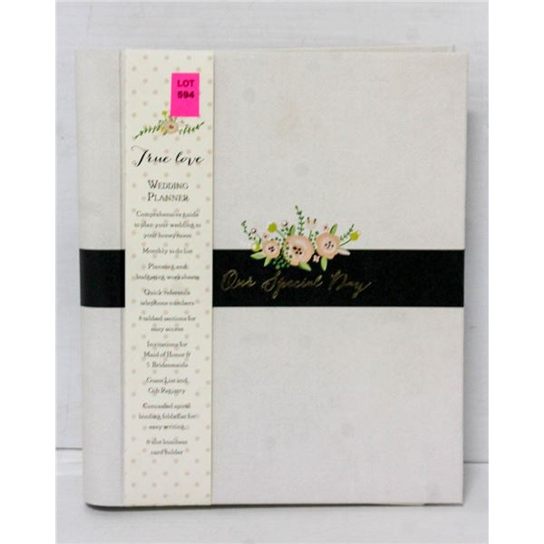 C. R. GIBSON -TRUE LOVE WEDDING PLANNER "OUR