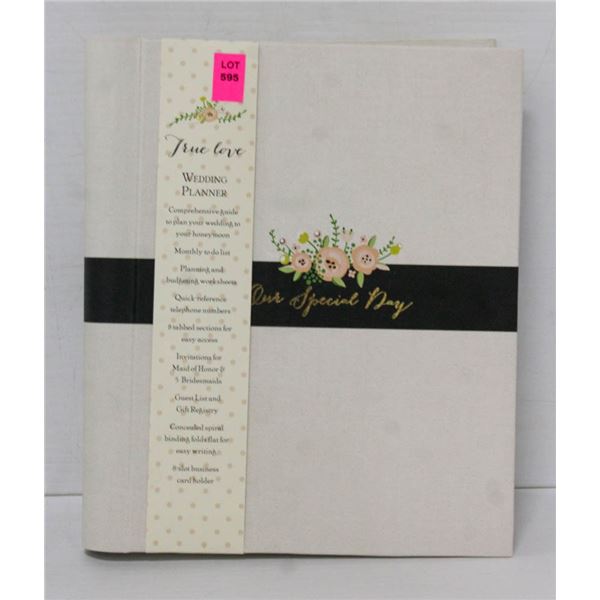 C. R. GIBSON -TRUE LOVE WEDDING PLANNER "OUR