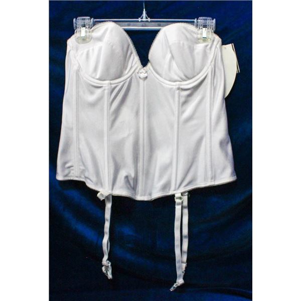 VA BIEN WHITE BRIDAL SHAPEWEAR; SIZE 38A