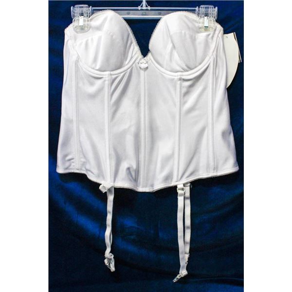 VA BIEN WHITE BRIDAL SHAPEWEAR; SIZE 32D