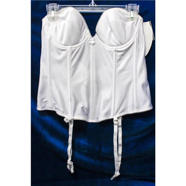 VA BIEN WHITE BRIDAL SHAPEWEAR; SIZE 38C
