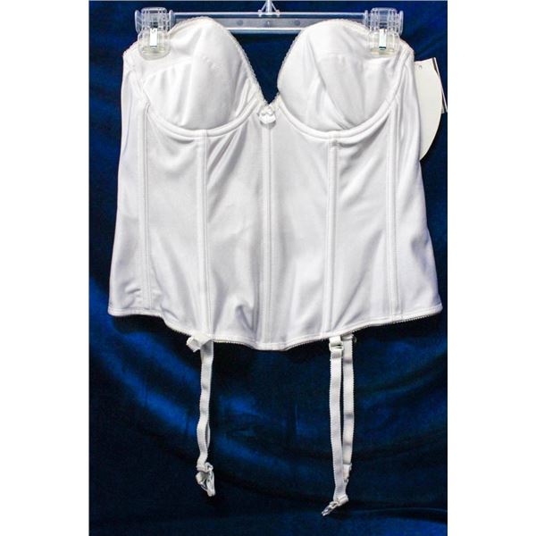 VA BIEN WHITE BRIDAL SHAPEWEAR; SIZE 32C