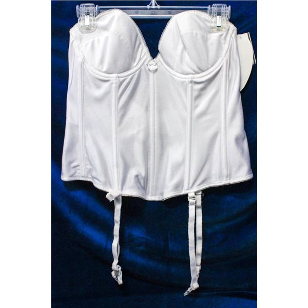 VA BIEN WHITE BRIDAL SHAPEWEAR; SIZE 32DD