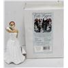 Image 1 : WEDDINGSTAR 6 .5" CAKE TOPPER; CAUCASIAN