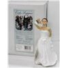 Image 1 : WEDDINGSTAR 6 .5" CAKE TOPPER; CAUCASIAN