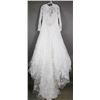 Image 2 : BONE LONG SLEEVE LACE VENUS BRIDAL DESIGNER GOWN;