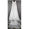 Image 1 : IVORY BEADED STELLA YORK DESIGNER BRIDAL GOWN;