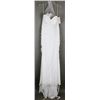 Image 1 : WHITE EDDY K DESIGNER BRIDAL GOWN; SIZE 14