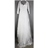 Image 2 : BONE LACE BONNY DESIGNER BRIDAL GOWN; SIZE 12