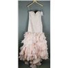 Image 1 : BLUSH PINK BONNY DESIGNER BRIDAL GOWN; SIZE 12