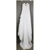 Image 2 : WHITE BONNY DESIGNER BRIDAL GOWN; SIZE 10