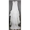 Image 2 : IVORY VENUS DESIGNER BRIDAL GOWN; SIZE 12