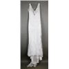 Image 1 : WHITE LACE MAGGIE DESIGNER BRIDAL GOWN; SIZE 12