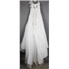 Image 2 : IVORY VENUS DESIGNER BRIDAL GOWN; SIZE 12