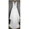Image 2 : WHITE LACE BONNY  DESIGNER BRIDAL GOWN; SIZE 12