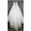 Image 2 : IVORY VENUS DESIGNER BRIDAL GOWN; SIZE 12